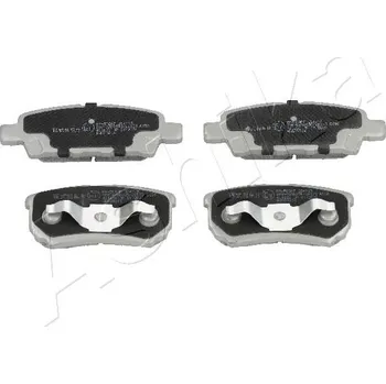 Brzdová destička Sada brzdových destiček, kotoučová brzda ASHIKA 51-05-508