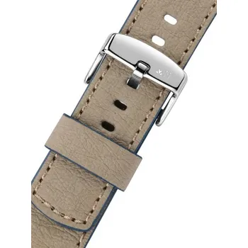 Řemínek na hodinky Kožený řemínek Morellato Origami 5480D35.029 M, šedý, recyklovaný materiál