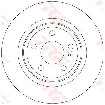 Brzdový kotouč Brzdový kotouč TRW DF6886