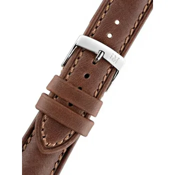 Řemínek na hodinky Kožený řemínek Morellato Derain 4434B09.032 M, hnědý