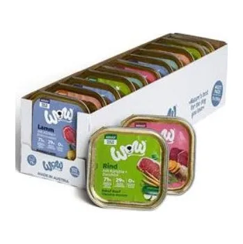 Krmivo pro psa WOW Multipack paštiky 11x150 g