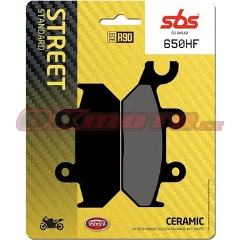 Brzdová destička Přední brzdové destičky SBS 650HF - Yamaha XTZ 660 Tenere, 660ccm - 91-99