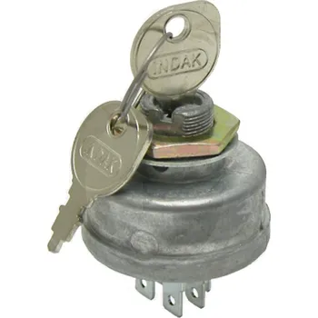 Spínací skříňka včetně klíče pro zahradní traktory Briggs & Stratton, Husqvarna, Toro