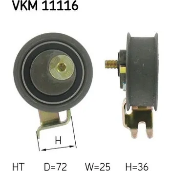 Napínací kladka, ozubený řemen SKF VKM 11116