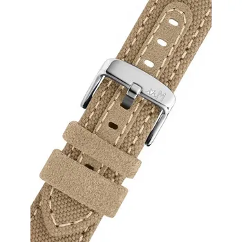 Řemínek na hodinky Textilní řemínek Morellato Fibra M 5616D61.027, béžový