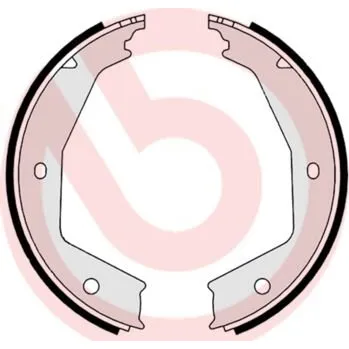 Brzdová čelist Sada brzdových čelistí, parkovací brzda BREMBO S 23 554