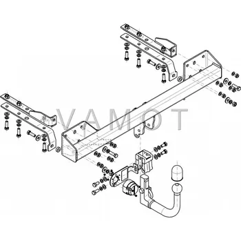 Tažné zařízení Tažné zařízení Subaru Legacy V Kombi (2009 a novější) (4667)