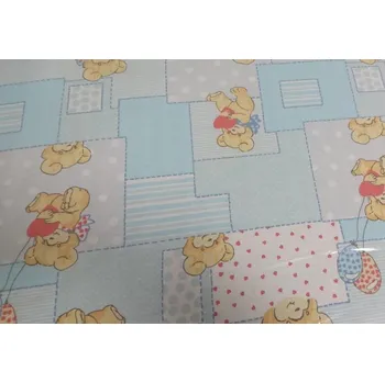 Matrace Gumotex ČR Matrace BABY PUR pěna 140 x 70 x 7 cm Modrý potah