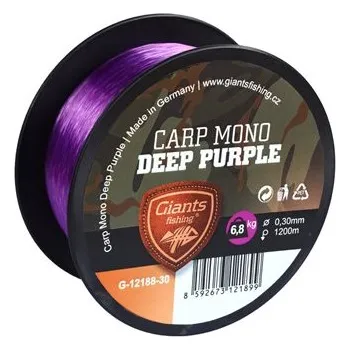 Giants Fishing vlasec Carp Mono Deep Purple 1000/1200 m - Rybářské