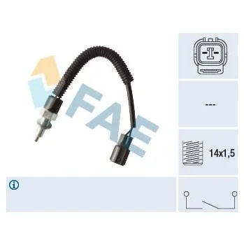 Spínač, světlo zpátečky FAE 40586