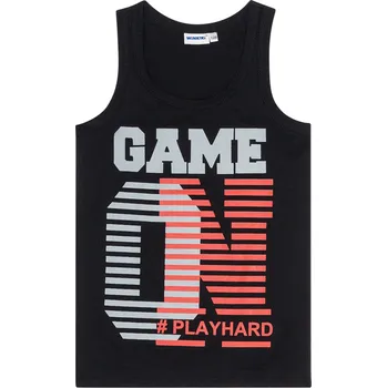 Chlapecké oblečení Chlapecké tílko - WINKIKI WJB 11972, černá/ 020 Barva: Černá, Velikost: 152