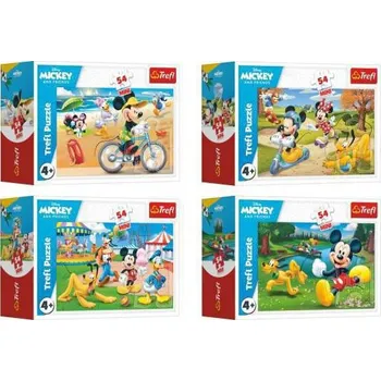 Hračka pro nejmenší Trefl Minipuzzle 54 dílků Mickey Mouse Disney