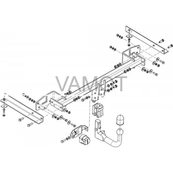 Tažné zařízení Tažné zařízení Opel Mokka (2012 a novější) (4452)