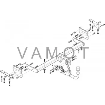 Tažné zařízení Tažné zařízení Nissan Pathfinder (2013 a novější) (7939)