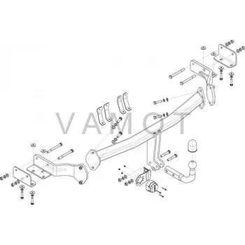 Tažné zařízení Tažné zařízení Hyundai ix55 (2008 a novější) (7896)