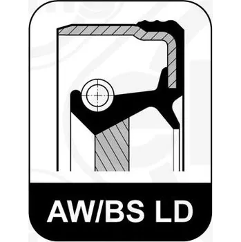 Těsnění motoru Těsnicí kroužek hřídele, klikový hřídel ELRING 440.830