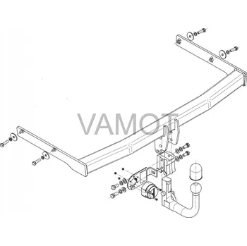 Tažné zařízení Tažné zařízení VW Touran I (2003 - 2015) (3374)