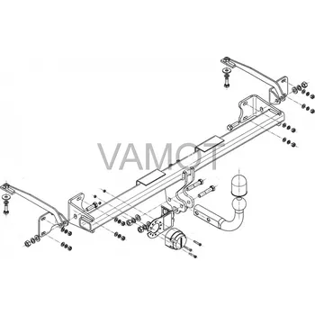 Tažné zařízení Tažné zařízení Ford Transit/Tourneo Connect (SWB/LWB) (2013 - 2018) (5186)