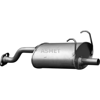 Tlumič výfuku Zadní tlumič výfuku ASMET 13.017