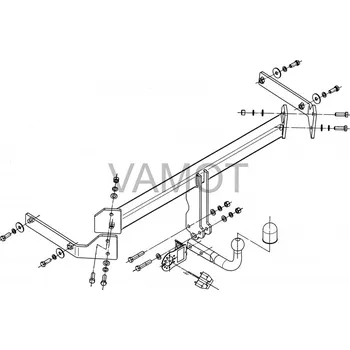 Tažné zařízení Tažné zařízení Mazda CX-7 (2007 - 2012) (310)