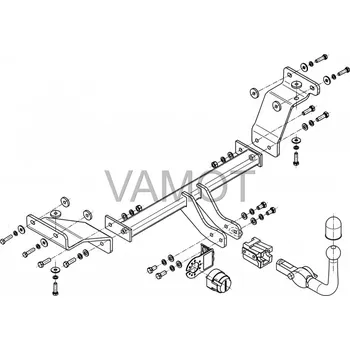 Tažné zařízení Tažné zařízení Hyundai i30 kombi (FD) (2008 - 2012 (FD)) (4970)