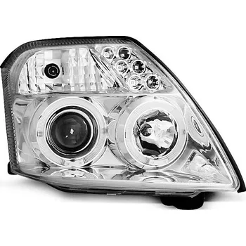 Přední světlomet TUNING-TEC Přední světla Citroen C2 03-10 Angel Eyes - chrom