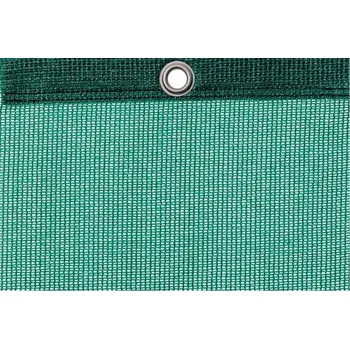 Krycí plachta Sluneční prodyšná plachta PE 200 g/m2, zesílený lem, tmavězelená