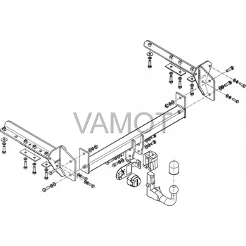 Tažné zařízení Tažné zařízení Subaru Forester (SJ) (2013 - 2018 (SJ)) (4648)