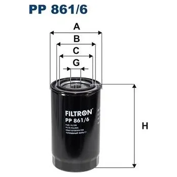 Palivový filtr Palivový filtr FILTRON PP 861/6