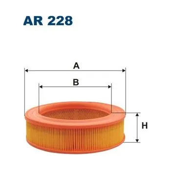 Autodíl Vzduchový filtr FILTRON AR 228