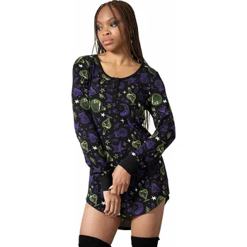 Dámské pyžamo pyžamo dámské (noční košile) KILLSTAR - Magic Laze Sleep - Black - L