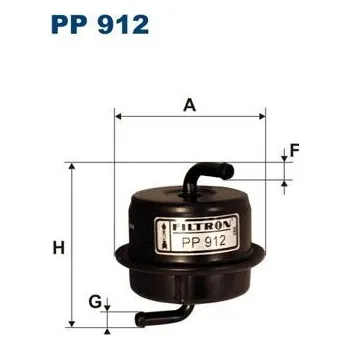 Palivový filtr Palivový filtr FILTRON PP 912