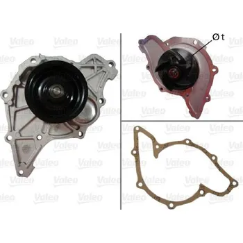 Chladič motoru Vodní čerpadlo, chlazení motoru VALEO 506591