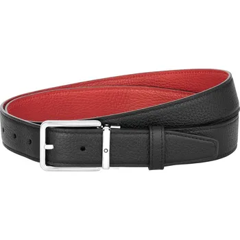 Opasek Opasek Black/red 32 mm reversible