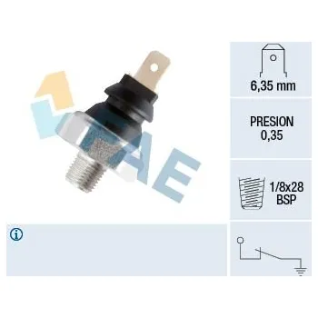 Olejový tlakový spínač FAE 11610