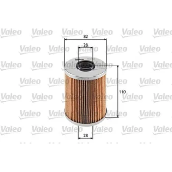 Filtr do auta Olejový filtr VALEO 586535
