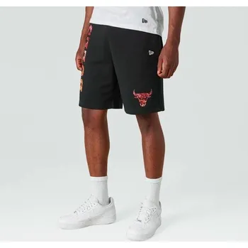 Pánské kraťasy kraťasy NEW ERA NBA Team color wtr print short CHIBUL black