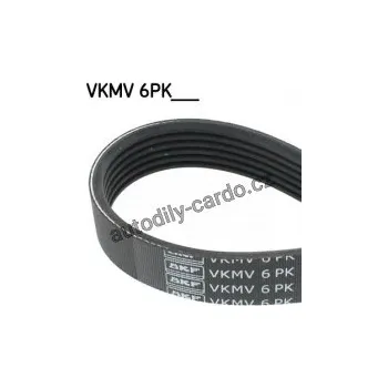 Rozvod motoru Ozubený klínový řemen SKF VKMV6PK1540