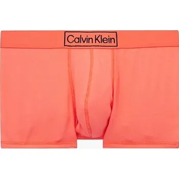 Pánské spodní prádlo Boxerky NB3083A SCQ - oranžová - Calvin Klein oranžová XL