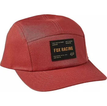 Kšiltovka kšiltovka Fox Regiment 5 Panel - Red Clear one size