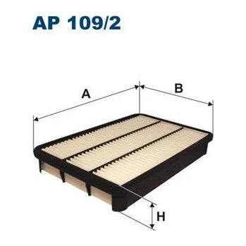 Vzduchový filtr Vzduchový filtr FILTRON AP 109/2