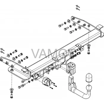 Tažné zařízení Tažné zařízení Jeep Grand Cherokee (WK) (2013 a novější) (8284)