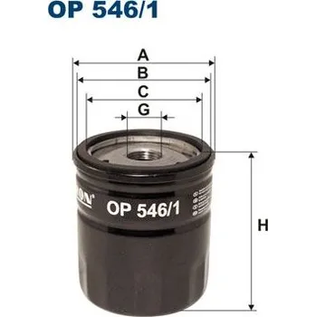 Filtr do auta Olejový filtr FILTRON OP 546/1