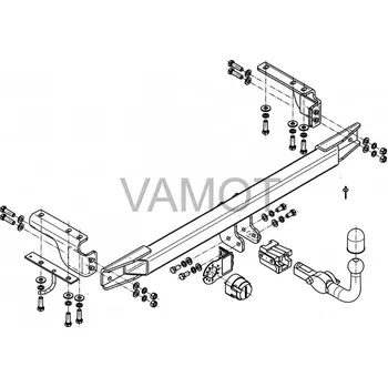 Tažné zařízení Tažné zařízení Volvo XC 70 (2000 - 2007) (4143)