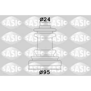 Sada měchů, hnací hřídel SASIC 2933423