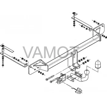 Tažné zařízení Tažné zařízení Fiat Punto Grande (2005 - 2013) (5716)