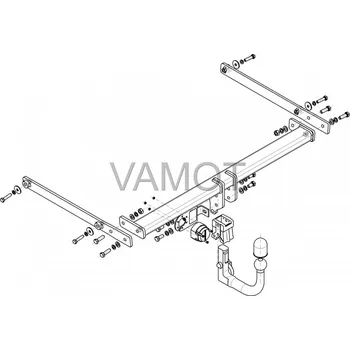 Tažné zařízení Tažné zařízení Mazda CX-3 (2015 a novější) (3823)