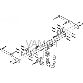 Tažné zařízení Tažné zařízení Mercedes GLK (2008 - 2015 (X204)) (4778)