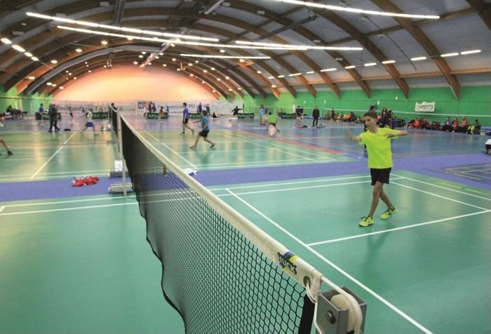 Badmintonová síť Champion PP 1,2 mm, černá, lano kevlar, délka na přání