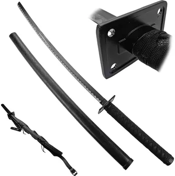 Replika zbraně Chladné Zbraně Katana "NINJA-TO" anime S PŘEHOZEM NA ZÁDA!